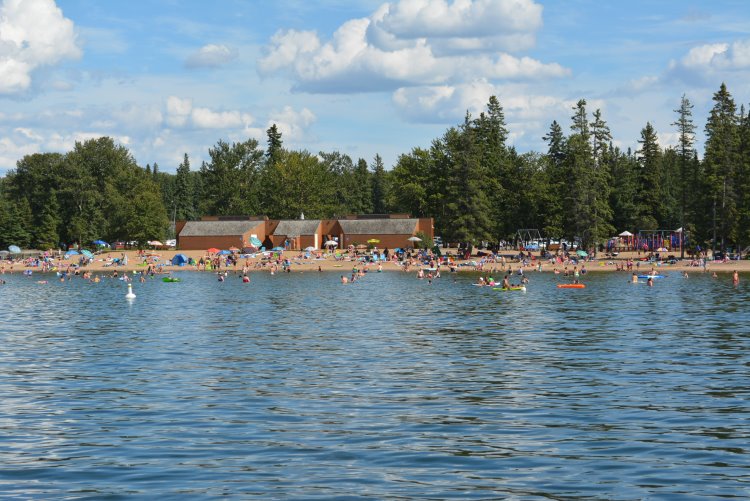 main-waskesiu-beach-from-pier